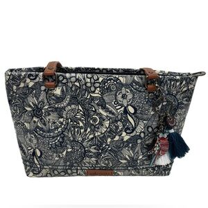 NWOT Sak Roots Coated Canvas Bag